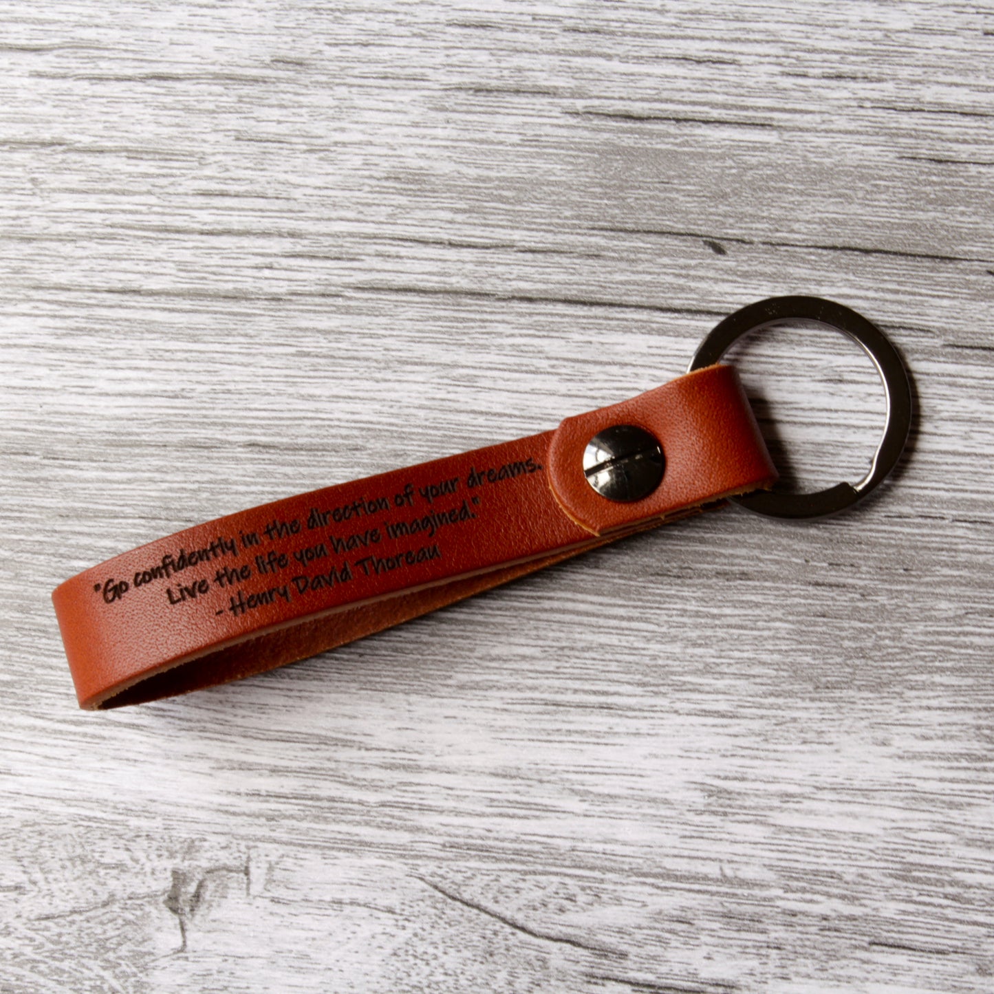 Custom Order Leather Keychains